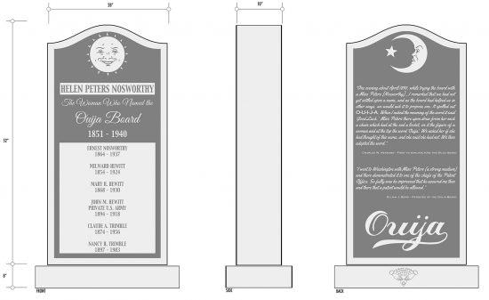 Helen-Peters-Ouija-Grave-final Helen Peters Gravestone