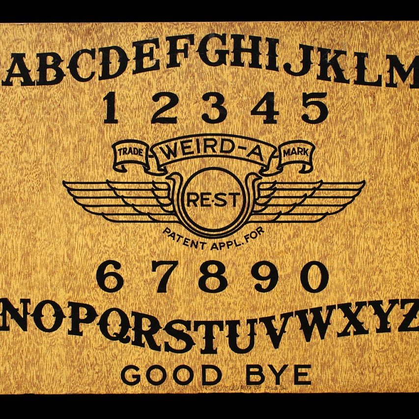 Weird-A_front Weird-A Talking Board